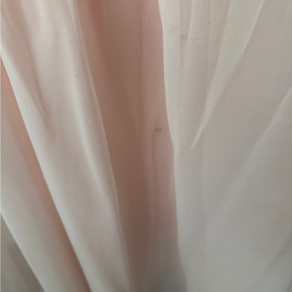 Bill Levkoff Strapless Blush Maxi Dress, Size 10 - Picture 6 of 10